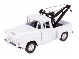 Welly Chevy Stepside Tow Truck  (1955) 1:34 bílý
